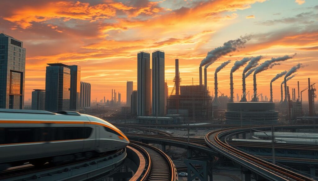 tren industri film