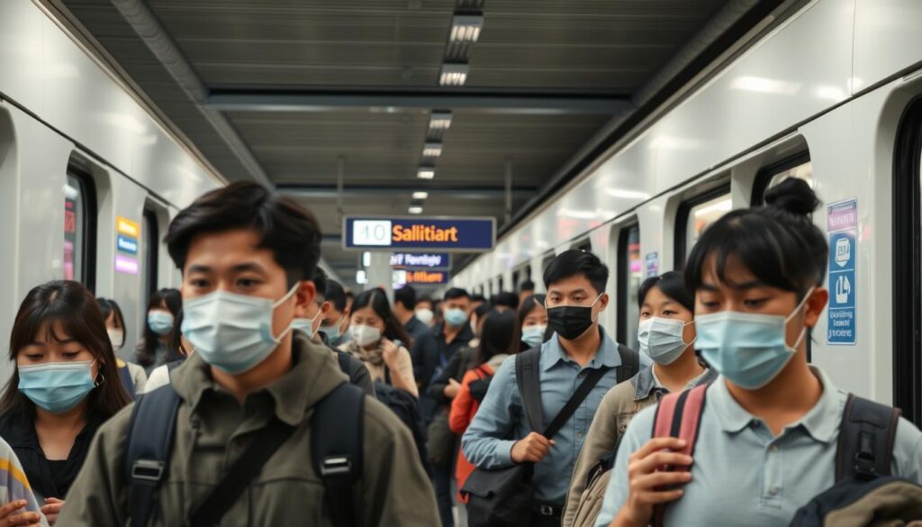 pencegahan corona di transportasi
