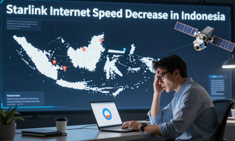 Starlink Indonesia lambat